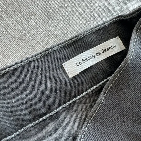 Frame - Le Skinny de Jeanne Skinny Jean - Gray - Size 25 NWT - Picture 4 of 5